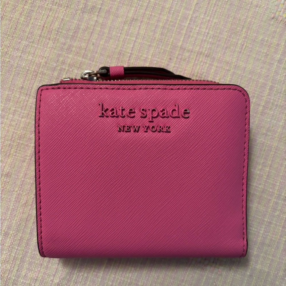 Kate Spade Pink Leather Wallet
